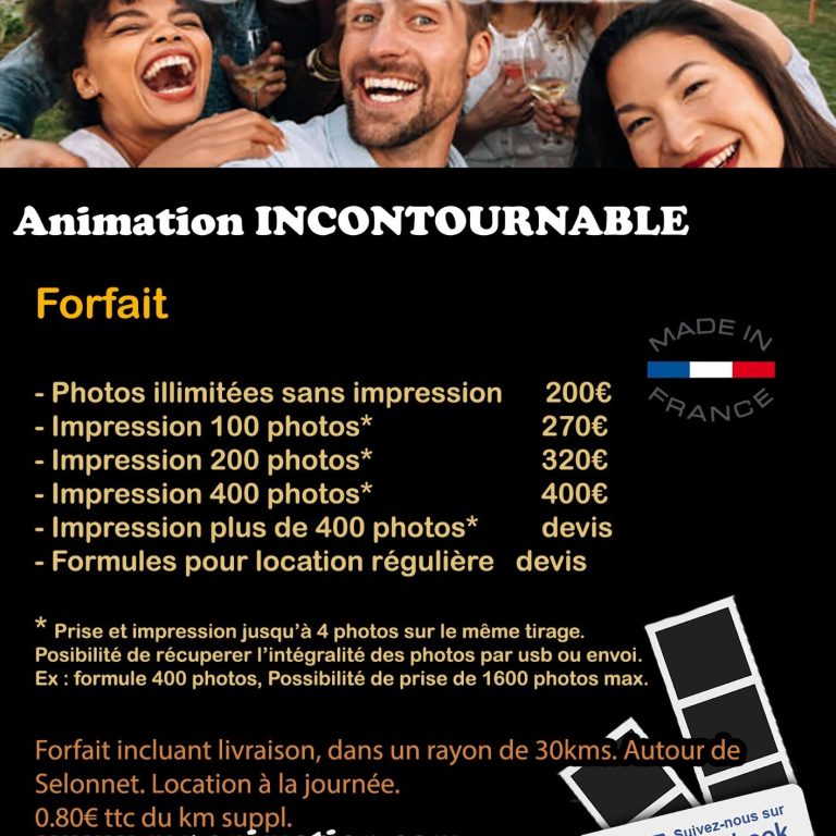 Location photobooth sur 04 et 05, matériel  professionnel français . Sur digne les bains, gap, seyne, sisteron ...